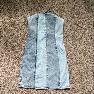 Forever 21 Blue Denim Top
